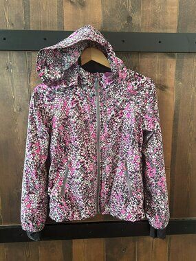 Ivivva by Lululemon Full Zip Hooded Athletic Jacket Youth Size 12